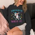 Dabbing Kindergarten Unicorn Graduation Class 2021 Nailed It Unisex Hoodie