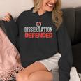 Dissertation Defended Doctorate Doctoral PhD Graduation Unisex Hoodie