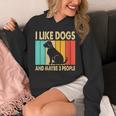 I Like Dogs And Maybe 3 People Introvert Unisex Hoodie I Like Dogs And Maybe 3 People Introvert Unisex Hoodie