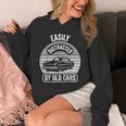 Easily Distracted By Old Cars Graphic Nostalgia Unisex Hoodie Easily Distracted By Old Cars Graphic Nostalgia Unisex Hoodie