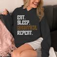 Eat Sleep Robotics Repeat Shirt Graduation Unisex Hoodie