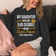 EdD Doctor Of Education Daughter Doctorate Graduation Unisex Hoodie