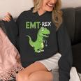 EMT Rex Paramedic Graduation Firefighter Unisex Hoodie