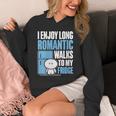 I Enjoy Long Romantic Walks To My Fridge Introvert Unisex Hoodie I Enjoy Long Romantic Walks To My Fridge Introvert Unisex Hoodie