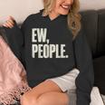 EW People Introvert Sarcastic Graphic Style Unisex Hoodie
