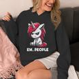 Ew People Unicorn Sarcastic Humor Introvert Unisex Hoodie Ew People Unicorn Sarcastic Humor Introvert Unisex Hoodie