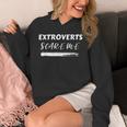 Extroverts Scare Me Introvert Antisocial Joke INFJ Pun Unisex Hoodie Extroverts Scare Me Introvert Antisocial Joke INFJ Pun Unisex Hoodie