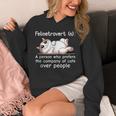 Felinetrovert Definition Cat Lover Introvert Humor Cats Unisex Hoodie