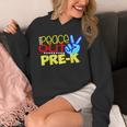 First Day Of School Shirt Peace Out Pre-K Graduation Kids So Unisex Hoodie