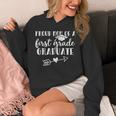 First Grade Graduation Mom Shirt Proud Mom First Grader Unisex Hoodie