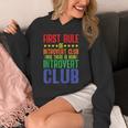 First Rule Of Introvert Club Is There Is No Introvert Club Unisex Hoodie First Rule Of Introvert Club Is There Is No Introvert Club Unisex Hoodie