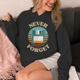 Never Forget Retro Diskette Nostalgia Vintage Unisex Hoodie Never Forget Retro Diskette Nostalgia Vintage Unisex Hoodie