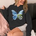 Frutiger Aero Aesthetic Butterfly Computer Fishes Scenery Unisex Hoodie Frutiger Aero Aesthetic Butterfly Computer Fishes Scenery Unisex Hoodie