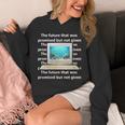 Frutiger Aero Aesthetic Tech The Future That Was Promised Unisex Hoodie