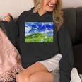Frutiger Aero Dolphin Meadow Aesthetic Y2k 2000s Ironic Unisex Hoodie Frutiger Aero Dolphin Meadow Aesthetic Y2k 2000s Ironic Unisex Hoodie