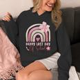 Fun Happy Last Day Of School Girl Student Graduation Rainbow Unisex Hoodie