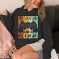 GAME OVER Class Of 2023 Video Games Vintage Graduation Gamer Unisex Hoodie