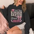 Girls Little Miss Kindergarten Grad 2025 Coquette Graduation Unisex Hoodie