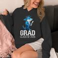 Grad Class Of 2025 Boys Shark Graduation Graduated Unisex Hoodie