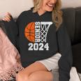 Graduate Senior Class Of 2024 Basketball Player Graduation Unisex Hoodie