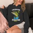 I Graduated Can I Go Fishing Now 2025 Graduation Fisher Unisex Hoodie