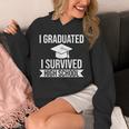 I Graduated I Survived High School Graduation Unisex Hoodie
