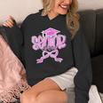 Graduation 2026 Senior 2026 Class Of 2026 Coquette Pink Girl Unisex Hoodie