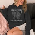 Graduation Apparel How To Eat Elephant One Bite At A Time Unisex Hoodie