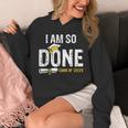 Graduation Class Of 2025 I Am So Done Graduation Unisex Hoodie