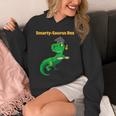 Graduation Dinosaur Smarty Saurus Rex Diploma Dinosaur Unisex Hoodie