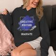 Graduation Graduated Creative Writing Degree University Unisex Hoodie