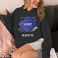Graduation Graduated Music Degree University College Student Unisex Hoodie