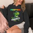 Graduation Preschool DinosaurRex Crushed It Boys Grad Unisex Hoodie