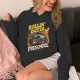 Graduation Rollin' Outta Preschool Monster Truck Boys Pre-K Unisex Hoodie
