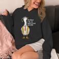 Graduation Senior Silly Goose Today Im A Serious Goose Unisex Hoodie