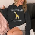 Graduation Shirt You Bet Giraffe I Graduated Pun Unisex Hoodie