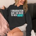 Graduation Shirt For Him Her Can I Go Back To Bed Unisex Hoodie