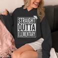Graduation Shirt Straight Outta Elementary Unisex Hoodie