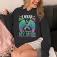 Green Teal Pink In Memory Of My Mom Metastatic Breast Cancer Unisex Hoodie Green Teal Pink In Memory Of My Mom Metastatic Breast Cancer Unisex Hoodie