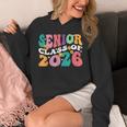 Groovy Senior Class Of 2026 My Last First Day Graduation 26 Unisex Hoodie