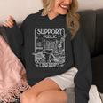 Groovy Support Your Local Library Book Reader Lover Bookworm Unisex Hoodie Groovy Support Your Local Library Book Reader Lover Bookworm Unisex Hoodie