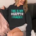 This Is My Happy Face Introvert Unisex Hoodie This Is My Happy Face Introvert Unisex Hoodie