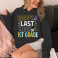 Happy Last Day Of 1st Grade Shirt Cutie Graduation Unisex Hoodie