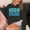 High Functioning Introvert Sarcasm Sarcastic Unisex Hoodie High Functioning Introvert Sarcasm Sarcastic Unisex Hoodie
