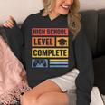 High School Level Complete Class Of 2024 Senior Graduation Unisex Hoodie