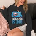 Ice Cream Truck King Nostalgia Summer Ice Cream Truck Driver Unisex Hoodie