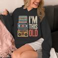 I'm This Old Vintage Cassette Tape Nostalgia Unisex Hoodie I'm This Old Vintage Cassette Tape Nostalgia Unisex Hoodie