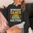 Introvert Gamer Video Games Anti Social Team Player Unisex Hoodie