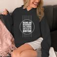 Introvert Guitarist Play Guitar Instrument Music Acoustic Unisex Hoodie