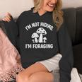 Introvert Mushroom Forager Humor Unisex Hoodie Introvert Mushroom Forager Humor Unisex Hoodie